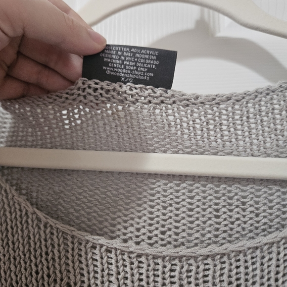 Wooden Ships Evil Eye Sweater Xs/S - Picture 3 of 5